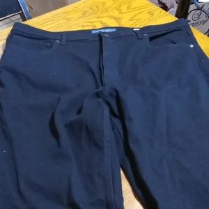 EVERLANE MEN'S Jeans DENIM Pants New 40 x 30 BLACK RELAXED FIT UNIFORM Casual